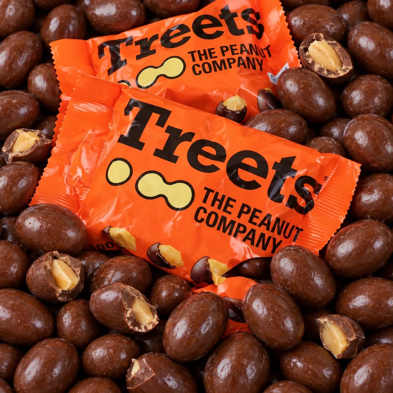 Cacahuètes Treets au chocolat au lait