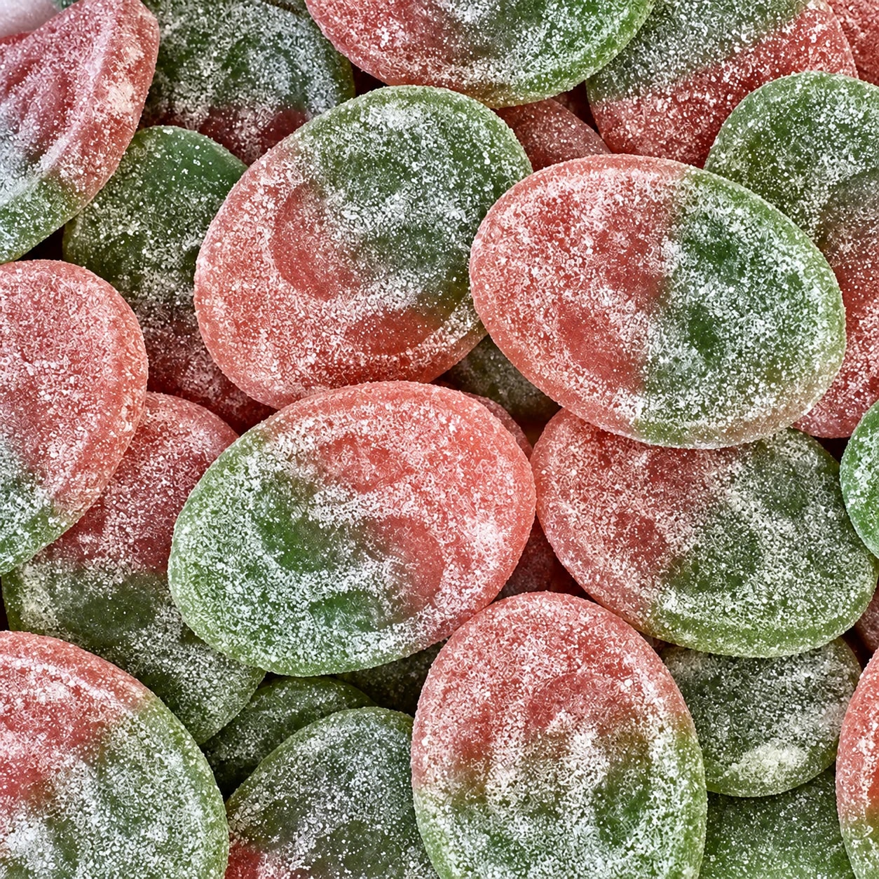 Pastilles S-marke en gros plan