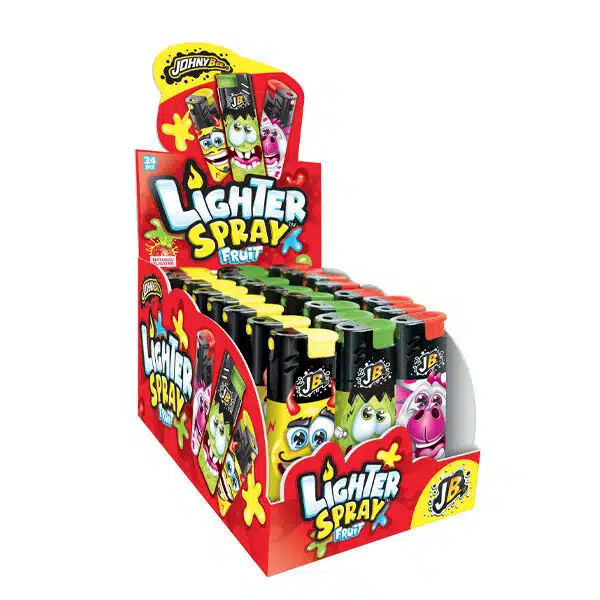 briquet spray bonbon